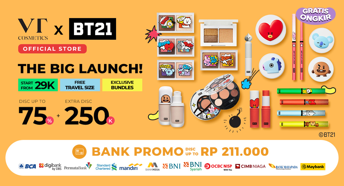 VT Cosmetics x BT21 Exclusive Launch