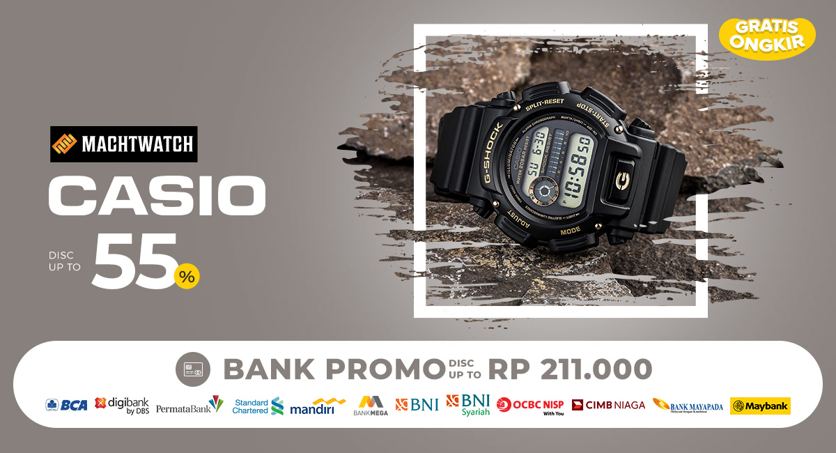 Terhemat!! Casio Diskon Hingga 55%