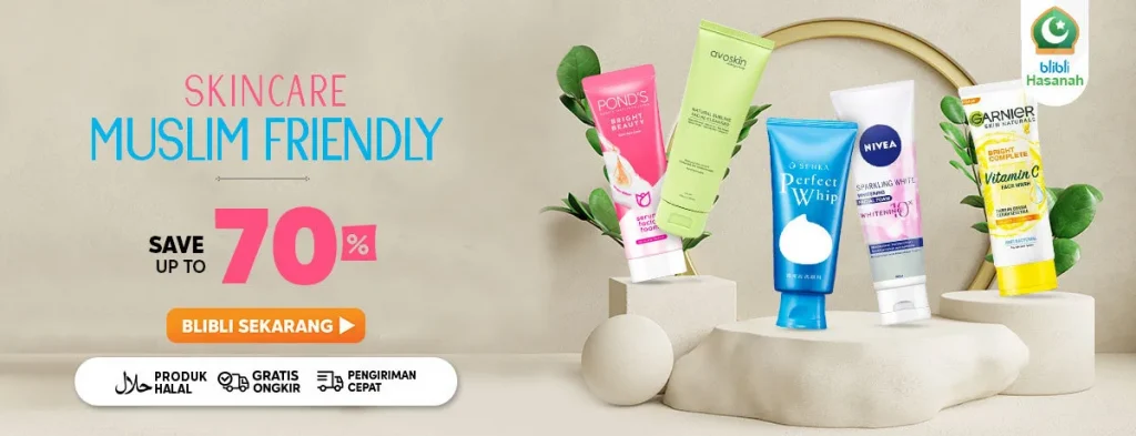 diskon skincare blibli
