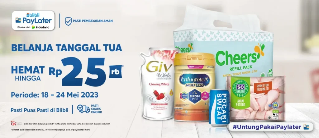 diskon paylater blibli
